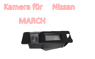 Kamera CA-855 Nachtsicht Rückfahrkamera Speziell für Nissan March